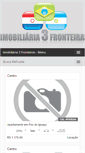 Mobile Screenshot of imobiliaria3fronteiras.com.br